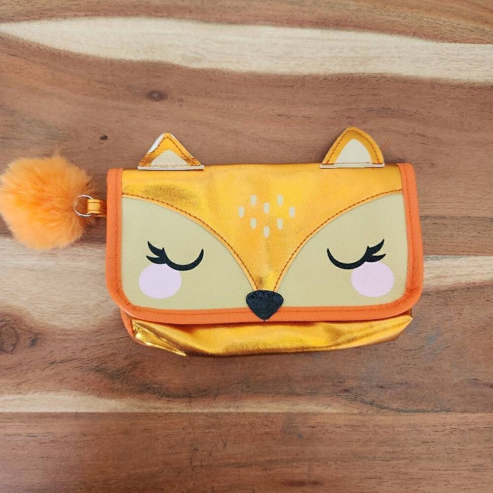 Continental 2018 Fox clutch orange wallet envelope size shiny